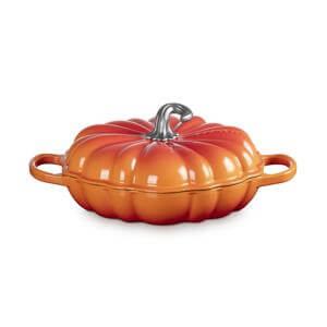 Le Creuset Cast Iron Signature Pumpkin Shallow Casserole 28cm